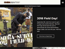 Tablet Screenshot of omegasurvivalsupply.com